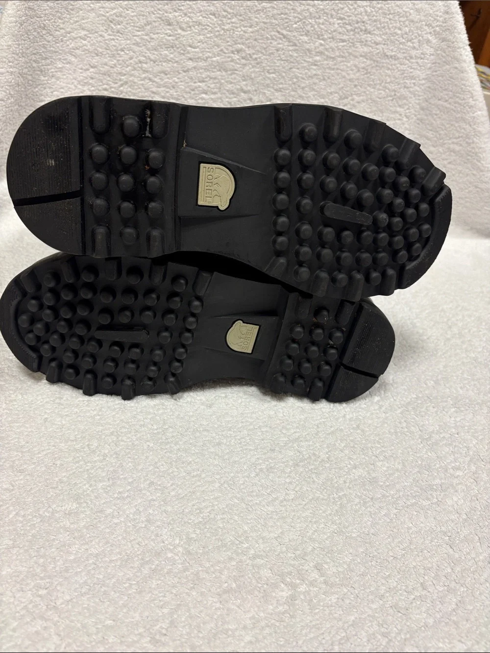 Sorel Black Tall Bear 2 Winter Boots removable liners size 8